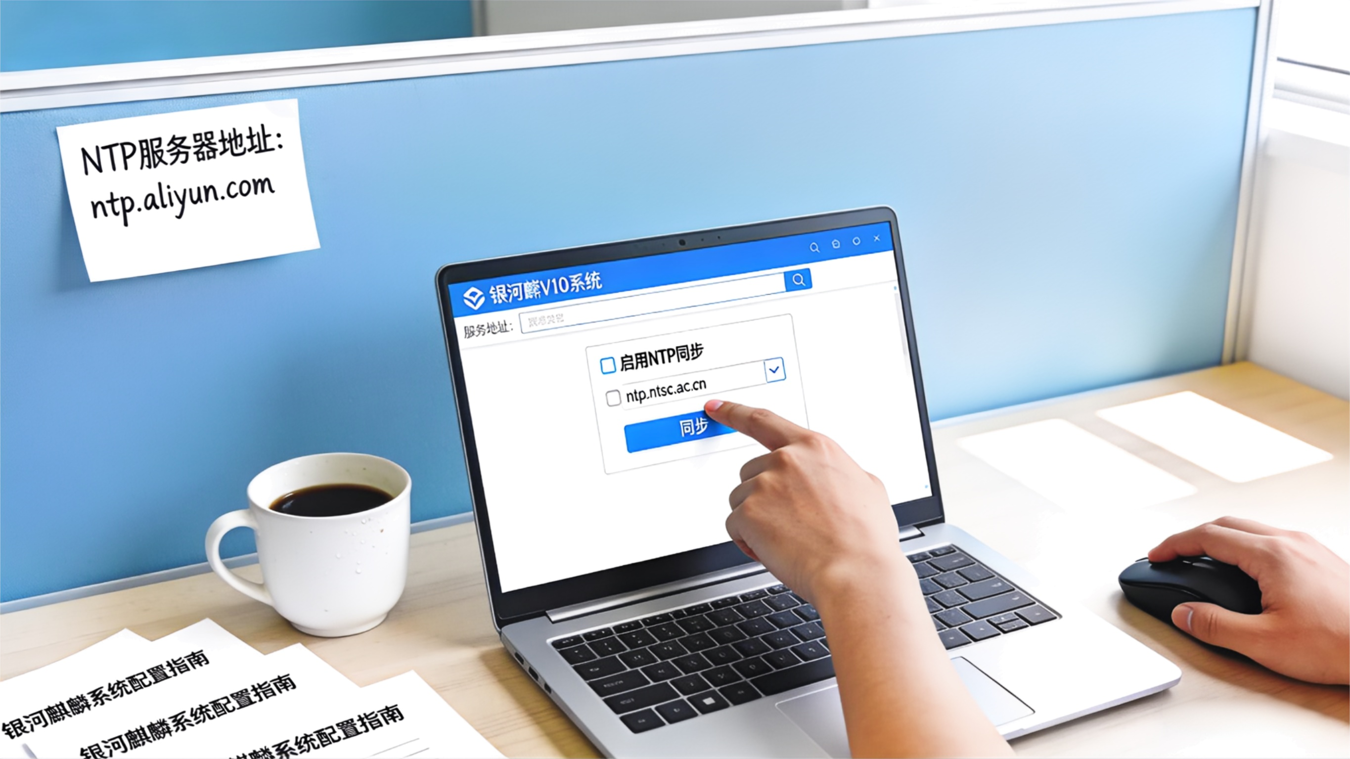 银河麒麟 V10 配置 NTP 时间同步